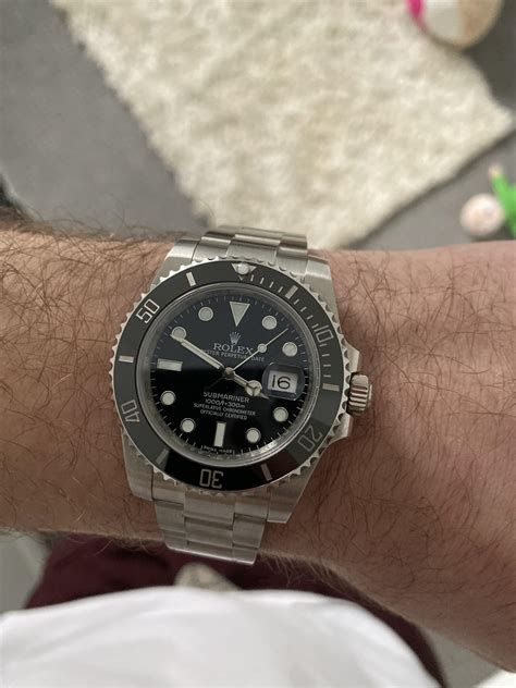 rolex submariner wristshot